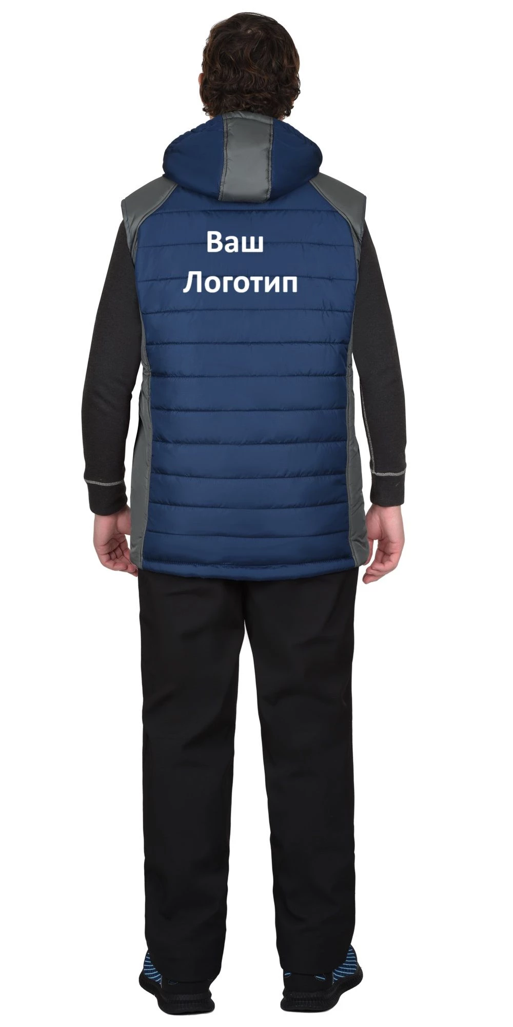 Теплые жилеты с логотипом